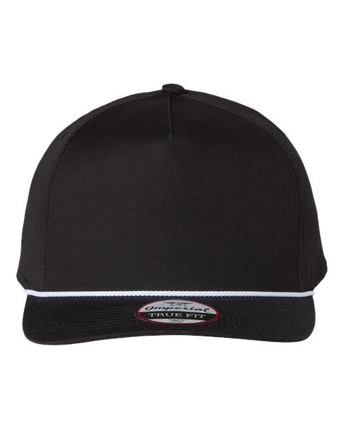 Imperial The Barnes Cap in Black/White, front view
