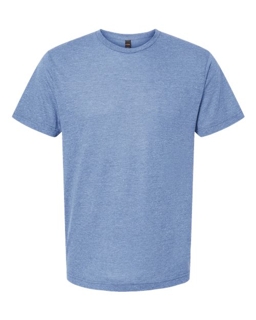 Tultex Unisex Tri-Blend T-Shirt in Athletic Blue Tri Blend