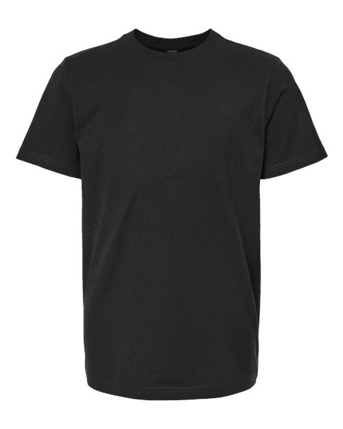 Tultex Youth Heavyweight Jersey T-Shirt in Black