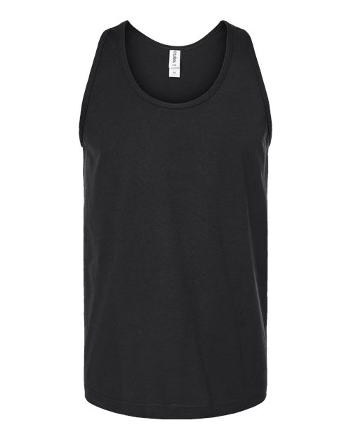 Tultex Unisex Fine Jersey Tank Top in Black