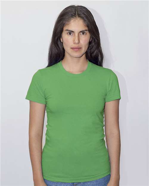 Los Angeles Apparel Women's USA-Made Fine Jersey T-Shirt