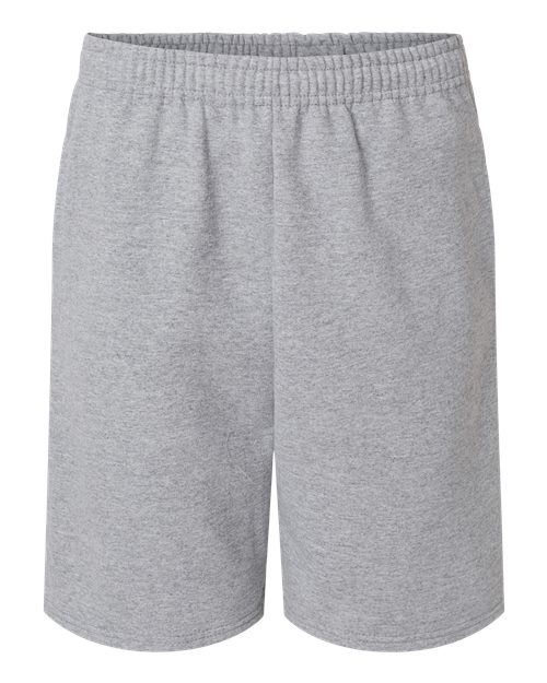 JERZEES Unisex Nublend® Fleece Shorts in Athletic Heather