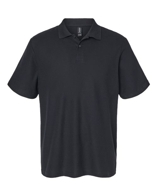 Gildan Unisex Softstyle® Pique Polo in Black