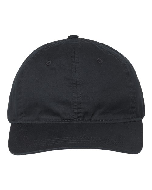 The Game Ultralight Cotton Twill Cap in Black