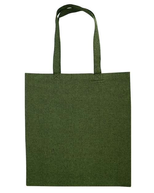 Liberty Bags Nicole Recycled Tote in Heather Green, front view