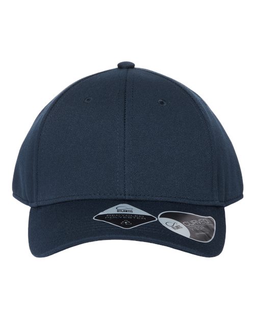 Atlantis Headwear Sustainable Structured Cap in Navy