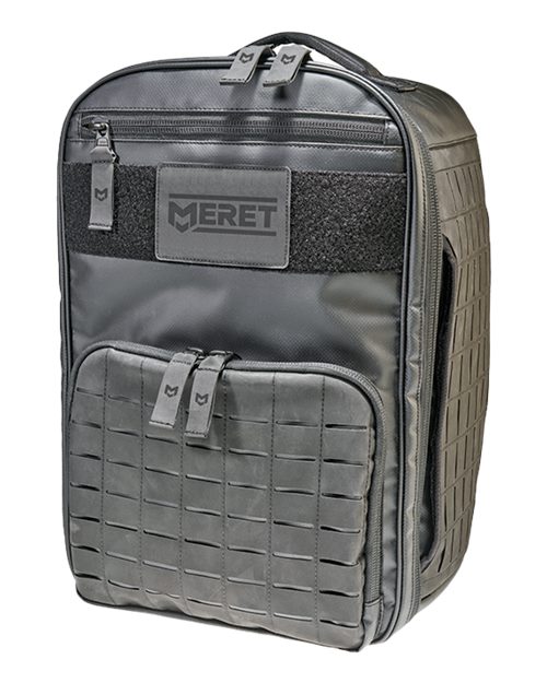 MERET V.E.R.S.A.™ PRO X Black Backpack in Black, front view