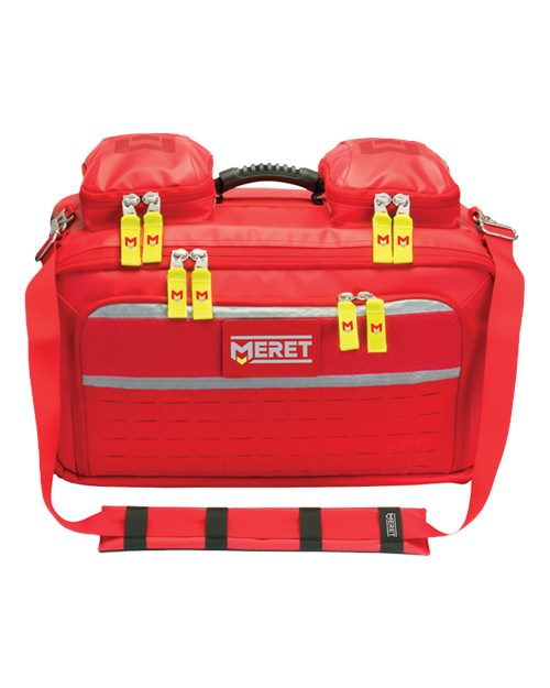 MERET OMNI™ PRO X Red Convertible Backpack Bag in Red
