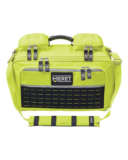 MERET OMNI™ PRO X High Viz Yellow Convertible Backpack Bag, front view