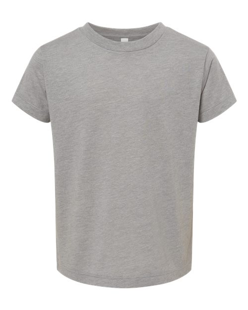 BELLA + CANVAS Toddler Triblend Tee in Athletic Grey Triblend