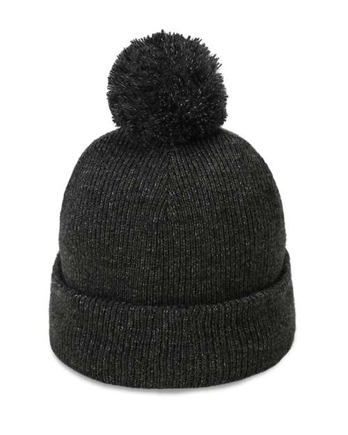 Imperial The Mammoth Cuffed Beanie in Dark Grey, front view