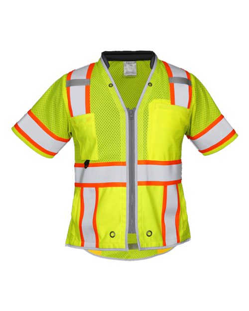 Kishigo Women's Premium Brilliant Series® Class 3 Vest in Lime