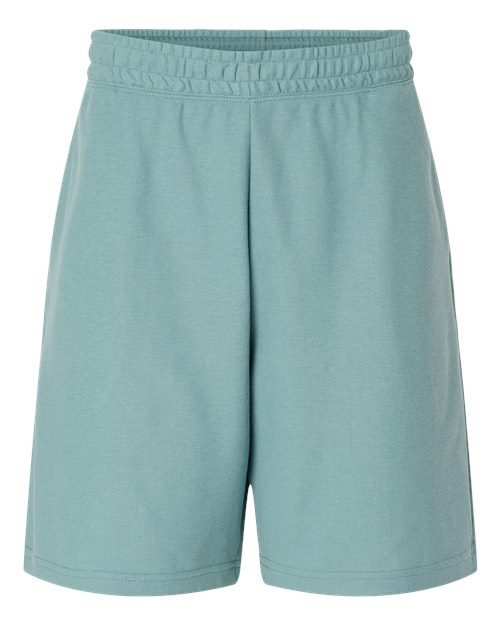 American Apparel Unisex Pique Gym Shorts in Arctic