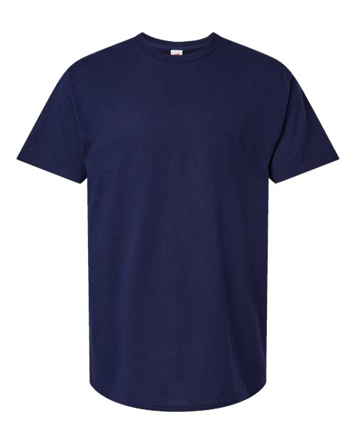 Hanes Unisex Essential-T Tall T-Shirt in Athletic Navy