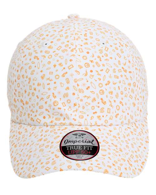 Imperial Alter Ego Cap in Beach Orange, front view