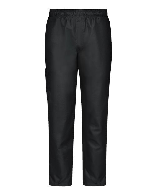 Chef Designs Airflow Chef Pants with Back Panels in Black