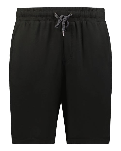 Holloway Men's Eco Revive™ Ventura Soft Knit Shorts in Black