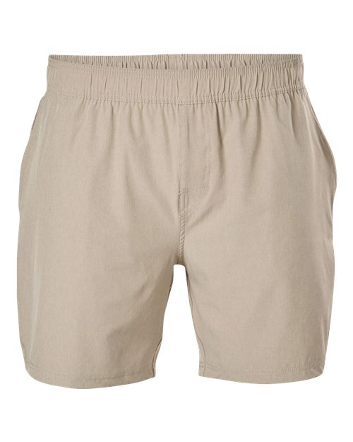 Boxercraft Men's Riptide Shorts in Latte, front view