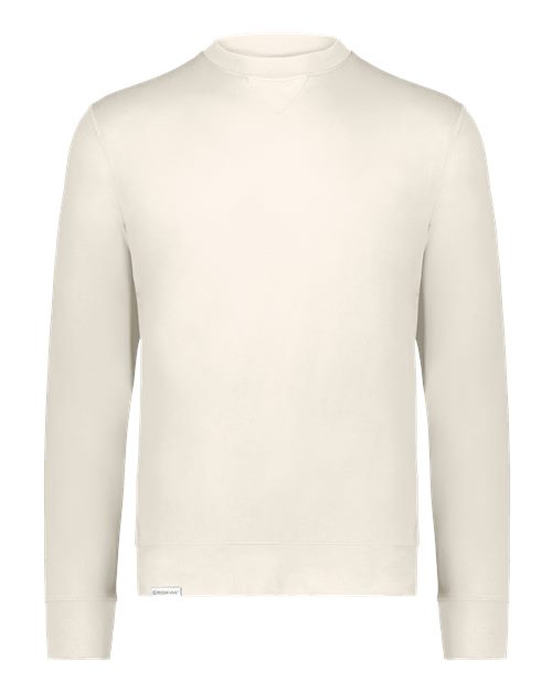 Holloway Unisex Eco Revive™ Ventura Soft Knit Crewneck Sweatshirt in Birch
