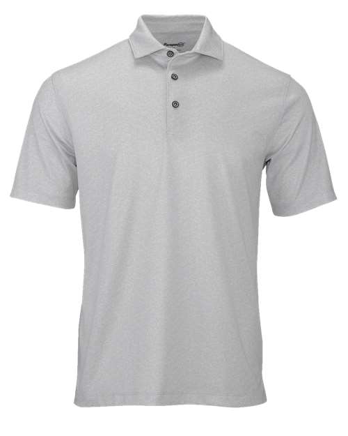 Paragon Men's Derby Sublimated Heathered Polo in Ash Heather