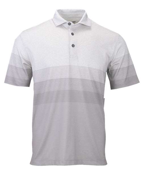 Paragon Men's Belmont Sublimated Heathered Polo in Ash Heather