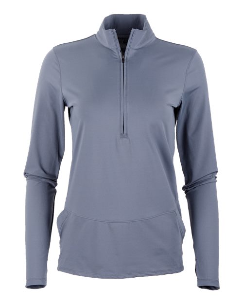 Boxercraft Women's Flex Quarter-Zip Pullover in Castlerock