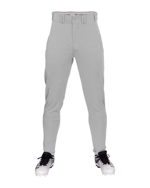 Alleson Athletic Youth Crush Tapered Baseball Pants in Grey