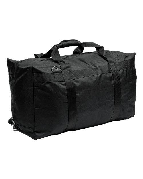 Liberty Bags XL Mega Opening Shoulder Pad / Sports Equipment Bag in Black, front view