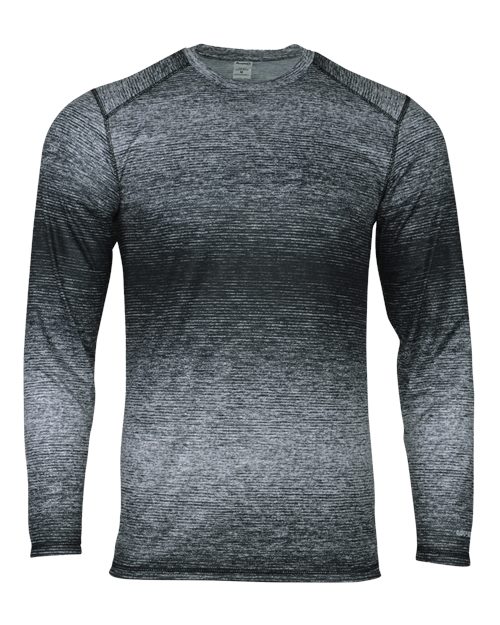Paragon Men's Mirage Performance Long Sleeve T-Shirt in Black
