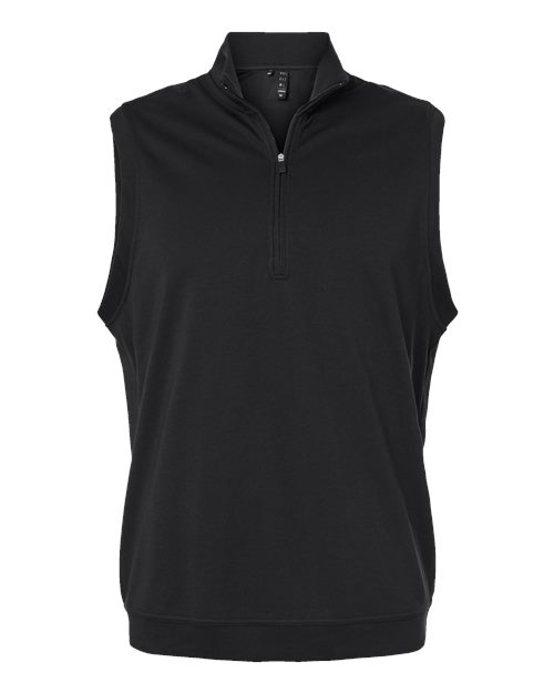 Adidas Men's Club Quarter-Zip Vest in Black