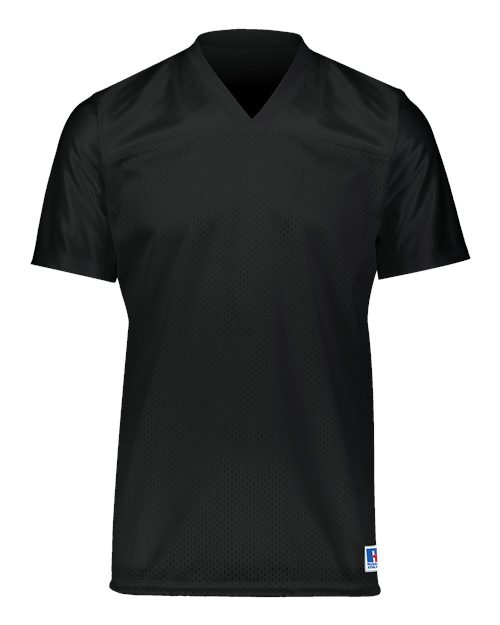 Russell Athletic Youth Solid Flag Football Jersey in Black