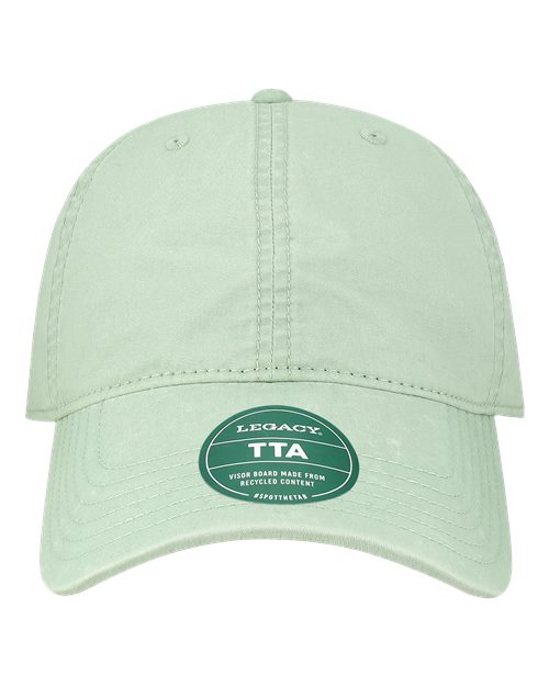LEGACY Terra Twill Cap in Aloe, front view