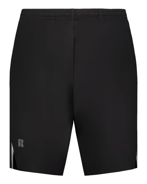 Russell Athletic Unisex Legend Woven Shorts in Black