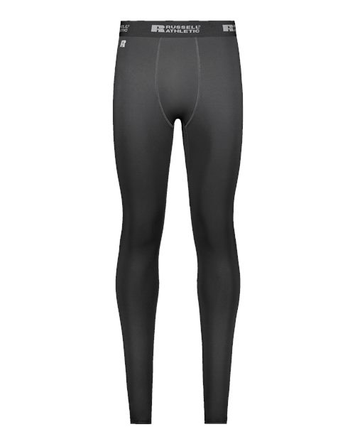 Russell Athletic Unisex CoolCore® Compression Tights in Black