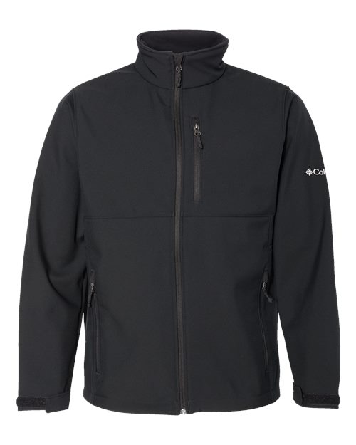 Columbia Men's Ascender™ Soft Shell Jacket in Black, front view