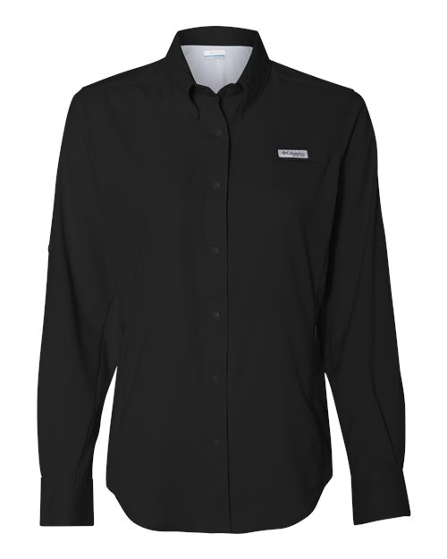 Columbia Women's PFG Tamiami™ II Shirt in Black