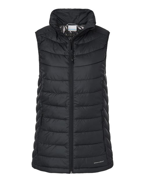 Columbia Women's Powder Lite™ Vest in Black, front view