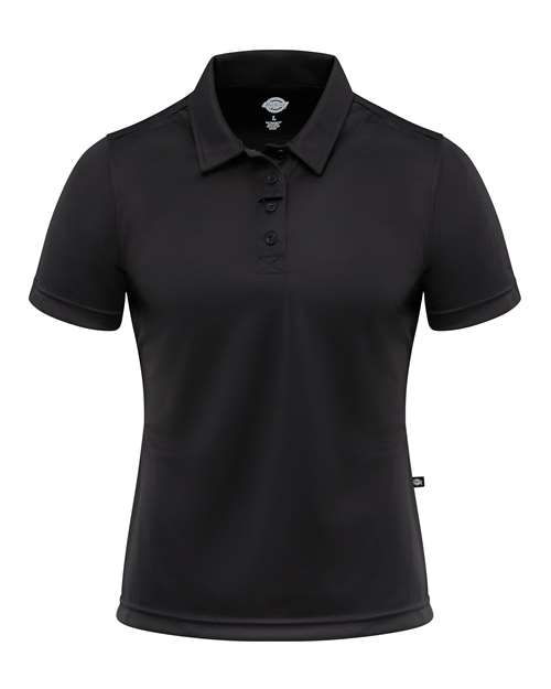 Dickies Women's Tactical Polo in Black