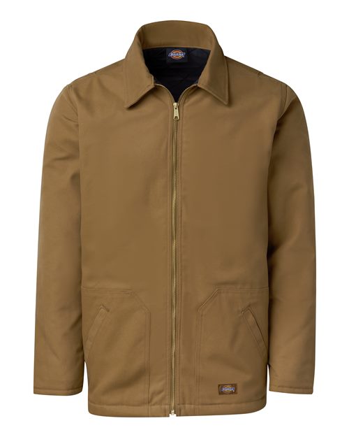 Dickies Men's Duck Chore Coat in Brown Duck