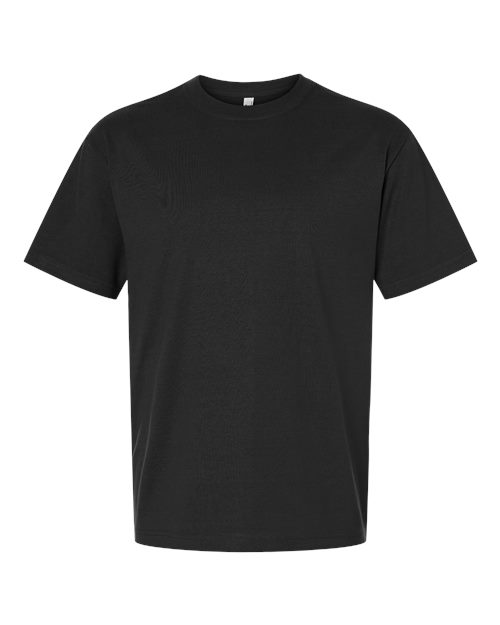 American Apparel Unisex Super Heavyweight Tee in Black
