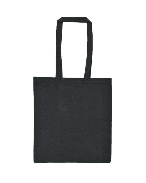 Liberty Bags Lightweight Recycled Canvas Tote Bag with Extended Handle in Charcoal