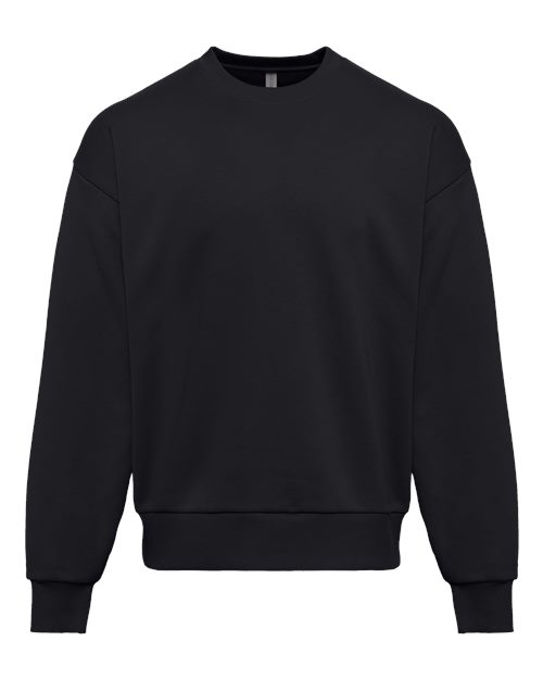 Next Level Unisex Heavyweight Crewneck Sweatshirt in Black