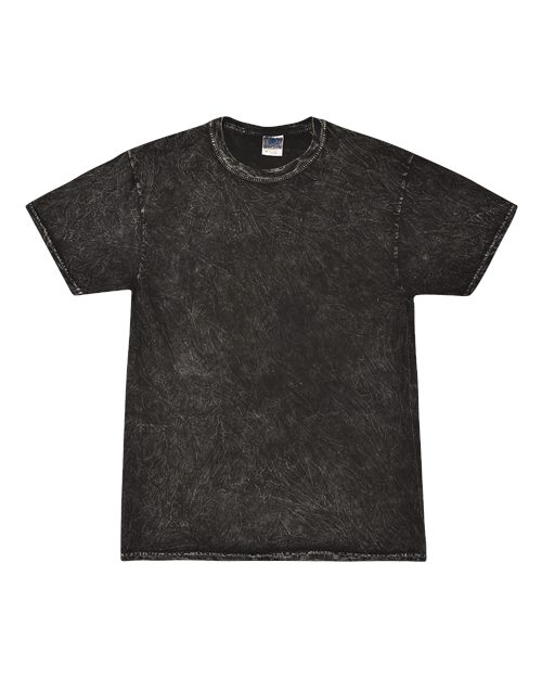 Colortone Youth Mineral Wash T-Shirt in Mineral Black