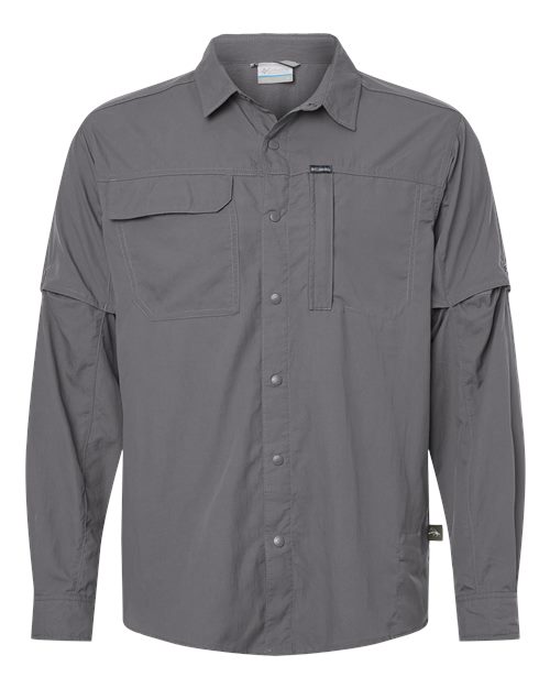 Columbia Men's Skien Valley™ Pocket Shirt in City Grey