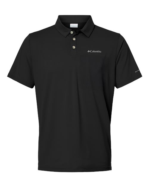 Columbia Men's Tech Trail™ Utility Polo in Black