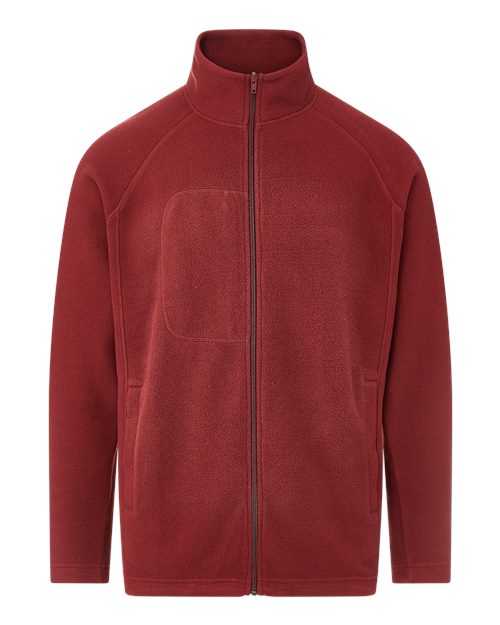 MV Sport Unisex Whisper Fleece™ Full-Zip Jacket in Cinnamon