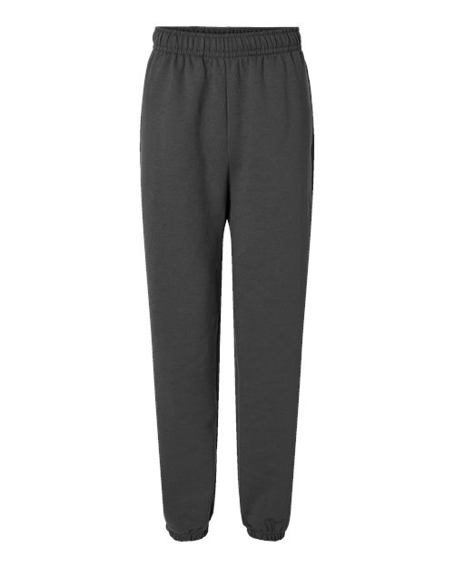 BELLA + CANVAS Unisex 10 oz. Heavyweight Sweatpants in Asphalt, front view