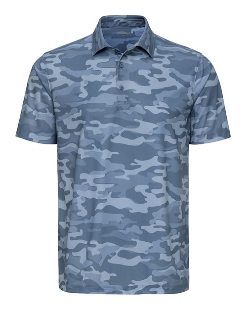 Paragon Men's Newport Camo Polo in Blue Camo