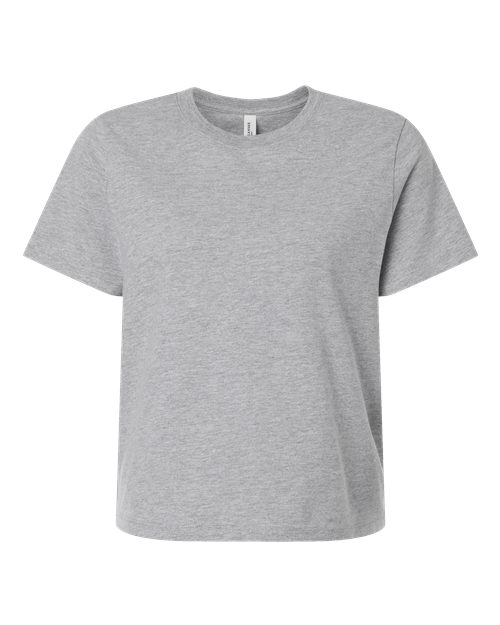 BELLA + CANVAS Women's 6 oz. Heavyweight Tee in Athletic Heather, front view