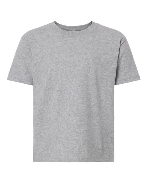 BELLA + CANVAS Youth 6 oz. Heavyweight Tee in Athletic Heather